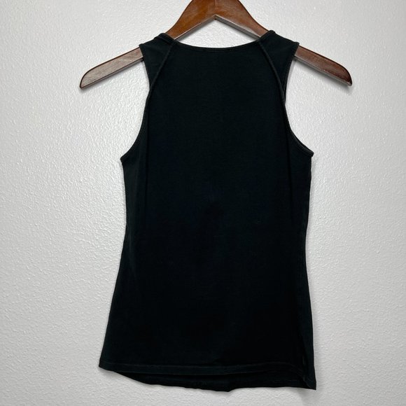 Armani Exchange Black Logo Tank XS - Picture 3 of 4